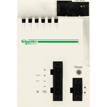 Schneider Electric BMXCPS3020, güç kaynağı modülü M340 - 24..48 V DC - 31,2 W - 1