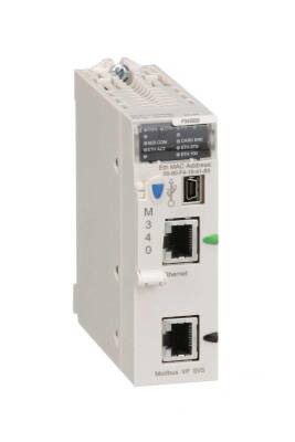 Schneider Electric BMXP342020, işlemci modülü M340 - maks 1024 Dijital + 256 analog G/Ç - Modbus - Ethernet - 1