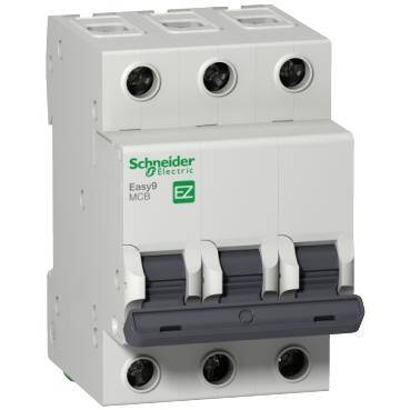 Schneider Electric EZ9F43332, 32 Amper, 3 Fazlı, C Tipi, Otomatik Sigorta, 3 kA, C32x3 - 1