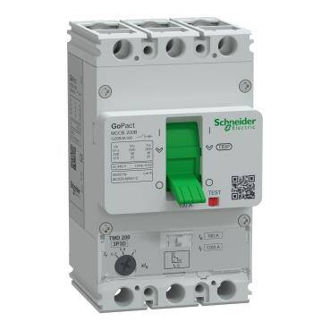 Schneider Electric G20B3A100,GoPact Şalter 200B, 3P3D 25kA AC 100A TMD Ayar Sahalı - 1