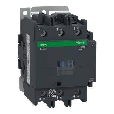 Schneider Electric LC1D80M7 TeSys D Kontaktör - 3P(3 NA) - AC-3 - <= 440 V 80 A - 220 V AC Bobin - 1