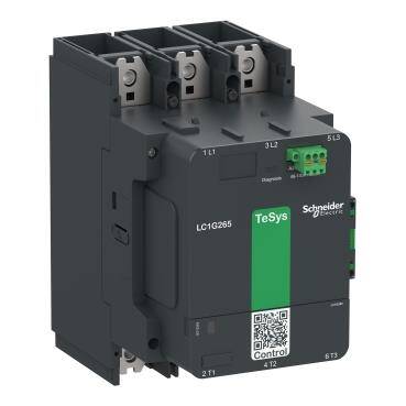 Schneider Electric LC1G265KUEN, TeSys Giga Kontaktör TeSysG265 3P Standart 100-250V ACDC - 1