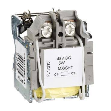 Schneider Electric LV429392, şönt açma gerilim bobini MX - 48 V DC - 1