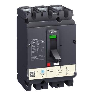 Schneider Electric LV510305, 45-63 Amper, 25 kA, 3 Kutuplu, Kompakt Şalter, CVS100B, TM63D Korumalı - 1