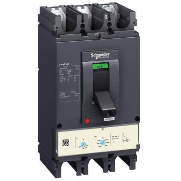 Schneider Electric LV563306, 420-600 Amper, 36 kA, 3 Kutuplu, Kompakt Şalter, CVS630F, TM600D Korumalı - 1