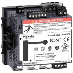 Schneider Electric METSEPM8240, PowerLogic PM8000 - PM8240 Panele monte ölçüm cihazı - ara ölçüm - 2