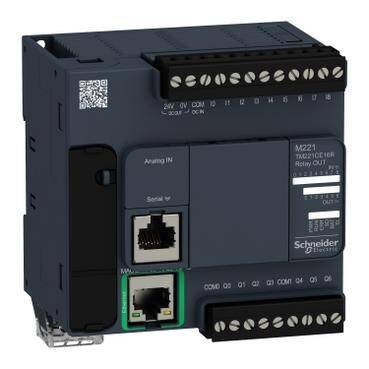 Schneider Electric TM221CE16R, kontrolör M221 16 GÇ rölesi Ethernet - 1