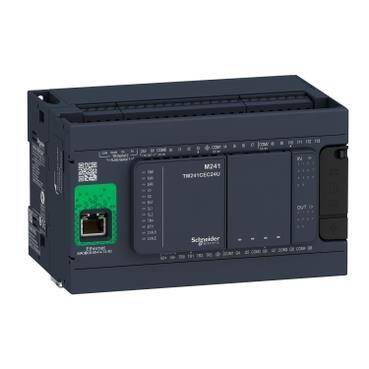 Schneider Electric TM241CE24R, M241 kontrolör 24 GÇ rölesi Ethernet - 1