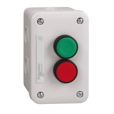 Schneider Electric XALE2011, kontrol istasyonu XAL-E - yeşil Buton 1 NA + kırmızı Buton 1 NK - 1