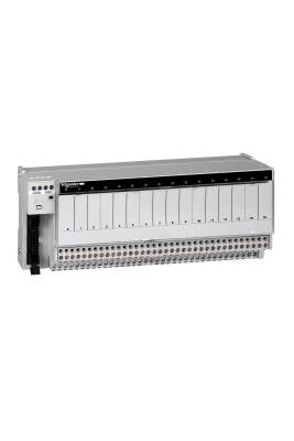 Schneider Electric ABE7R16T210, Soketli elektromekanik röleli alt taban ABE7 - 16 kanal - röle 10 mm - 1