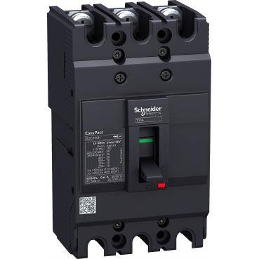 Schneider Electric EZC100H3020, 20 Amper, 30 kA, 3 Kutuplu, Kompakt Şalter, EZC100H, TM20D Korumalı - 1