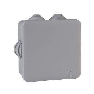 Schneider Electric IMT35091, Mureva BOX - bağlantı buatı - 6 salmastra - 100x100x50mm - terminalsiz - 1