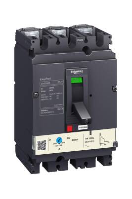 Schneider Electric LV510300, 12-16 Amper, 25 kA, 3 Kutuplu, Kompakt Şalter, CVS100B, TM16D Korumalı - 1