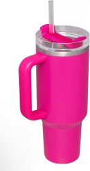 Stanley 40oz Paslanmaz Çelik H2.0 FlowState Quencher Termos Barbie Pembesi- 1.18Lt - 2