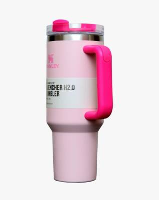 Stanley 40oz Paslanmaz Çelik H2.0 FlowState Quencher Termos Flamingo Pembe -Limited Edition- 1.18Lt - 2