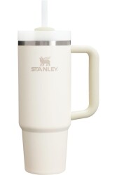 Stanley 40oz Paslanmaz Çelik H2.0 FlowState Quencher Termos Krem- 1.18Lt - 1