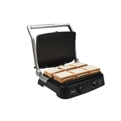 TEFAL GOURMET MINUTE 2000W IZGARA & TOST MAKİNESİ - İNOX - 3