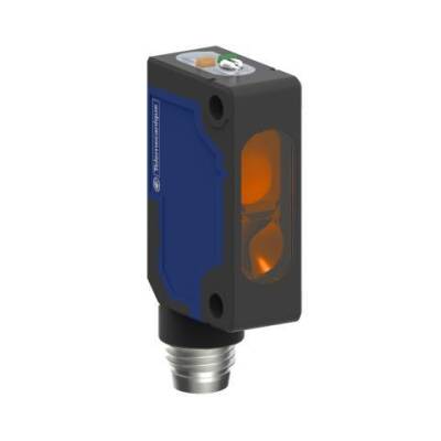 Telemecanique Sensor XUM8APXBM8, Fotoelektrik sensörler XU, minyatür, arka plan bastırmalı, Smax=0,30 m, PNP, konnektör M8 - 1