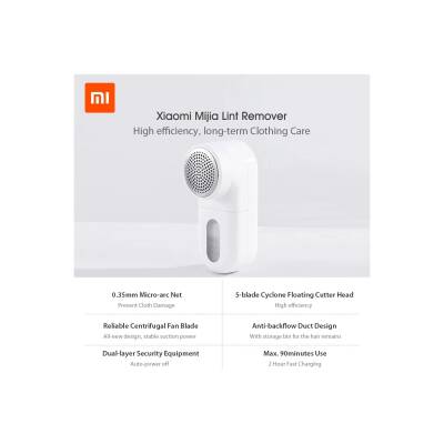 Xiaomi Mijia Kıyafet Tüy ve Tiftik Toplama Temizleme Cihazı - 3